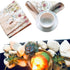 20 Counts 6.5 x 6.5 inches 3-Ply Tan Floral Decorative Napkins for Decoupage, Eco-Friendly & Biodegradable Nature