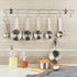 Lucky Plus Stainless Steel Measuring Spoons Set, 18/8(304) Steel Material, Heavy Duty 9 Measuring Spoons (10ml & 20ml)
