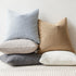 Cozy 18 18 Inch, 1PC, Foindtower Modern Textured Boucle Throw Pillow Covers Accent Solid Decorative Pillow Cases Woven