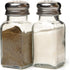 HIC Harold Import Co. Classic Diner Style Salt and Pepper Shaker, Glass, 2.5-Ounce