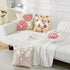 TAOSON Pack of 4,Geometric Pattern Bronzing Printed Cozy Soft Throw Pillow Cases Cushion