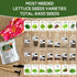 6400+ Lettuce & Salad Garden Seeds for Planting - Non GMO USA Grown Vegetable Seeds for Home Growing - Heirloom Greens