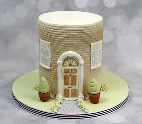 Katy Sue Classic Door Silicone Mold for Cake Decorating and Crafts