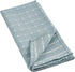 SARO LIFESTYLE 2136.A20S Cotton Blend Stitched Line Table Napkins (Set of 4) 20" Aqua