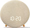 HOUSBAY Alarm Clock Sound Machine with Bluetooth Speaker - Room-Filling Sound, White