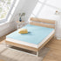 Best Price Mattress 1.5 Inch Egg Crate Memory Foam, Cooling Gel Infusion, Queen Mattress Topper, Blue