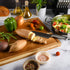 24 16 Inch Kenmore Kenosha Extra Large Acacia Wood Cutting Board, x Heavy Duty Chopping Board with Juice Groove