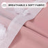 84 Inches Grommet 52 84 Inch MYSKY HOME Pink Curtains for Girls Bedroom Long Blackout Nursery Curtains Double Layer Pom