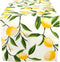 DII Tabletop Collection, Lemon Bliss Table Runner, 14x72