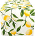 DII Tabletop Collection, Lemon Bliss Table Runner, 14x72