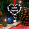 Personalized 2025 New Home Christmas Ornament Gift Box - Key Shape First House Customized Shatterproof Acrylic