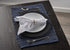 LR Home Solid Deep Blue Place Mat, 1'-1" X 1'-7"