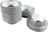 PACTOGO Mini Silver Disposable Aluminum Foil Tart Pans - 3" Baking Pie Tins (Pack of 50)