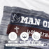 80"x60" Christian Gifts for Men, Christian Blanket, Religious Gifts for Men, Catholic Baptism Spiritual Inspirational