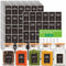 432 Removable Spice Labels, 396 Pre-Printed Herb Seed Seasoning Sauce Oil Vinegar