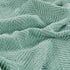 Home Soft Things Throw Blanket, Knitted Tweed, 50'' x 60'', Silver Blue, Cozy Warm Comfortable