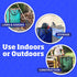48-Gallon DURASACK Heavy Duty Home and Yard Bags Reusable Self-Standing Lawn and Leaf Bags Garbage Can with Reinforced