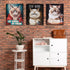 Madison Park Grumpy Cat Wall Décor, Funny Home Office and Bathroom Decor, Gifts for Cat Lovers, My House Rules