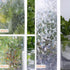 Window Privacy Film Rainbow Window Clings, 3D Decorative Stained Glass Vinyl Anti UV Non-Adhesive Covering