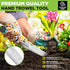 WORKPRO Hand Weeder Puller, 5-in-1 Stainless Steel Garden Trowel with Soft Handle for Easy Weeder Removal, Planting,