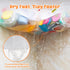3 Compartments Bath Toy Storage Corner Bath Toy Holder for Bathtub, Kids Tub Toys Organizer with Adhesive Hooks