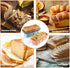 3PCS Silicone Bread Loaf Pan, Non-Stick Easy Release Pans for Baking, Great for Homemade Bread, Cakes, Brownies.