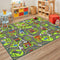 Upgrade Ultra Non Slip Kids Car Rug, Kids Road Playmat Rug for