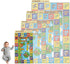 2x3 24"x40" Upgrade Ultra Non Slip ABC Rugs for Kids Playroom, Small Washable Alphabet Floor Play Mat for Toddlers