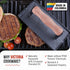 100% GAD-025 Victoria Cast Iron Panini Press, Burger Press, Bacon Press, Grill Press, Seasoned with Kosher Certified