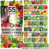 55 Vegetable Seed Packets | Survival Variety Pack | 2026 Season |