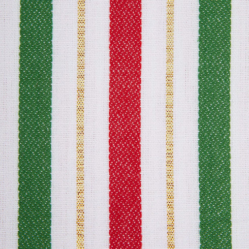 DII Holiday Dish Towels Christmas Kitchen Décor, 18x28, Santa Belt, 2 Piece Set