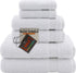 American Bath Towels 100% Cotton 6 Piece Turkish Towel Set, Ultra Soft Absorbent Bathroom Towels,