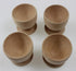 efo Wooden Egg Cups | Boiled Egg Holder | Easter Decor | Arts and Crafts DIY Unfinished Wood | Egg Cup Set of 4