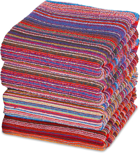 BolBom*S Set 4 Pack,30 60 Inches 100% Bath Towel x Large Cotton Stripe Bath Towel Soft,Absorbent and Quick Dry Towels