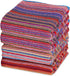 BolBom*S Set 4 Pack,30 60 Inches 100% Bath Towel x Large Cotton Stripe Bath Towel Soft,Absorbent and Quick Dry Towels