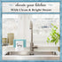 Home Acre Designs Sponge Holder for Kitchen Sink, Rustic Farmhouse Decor, White Ceramic