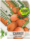 Seed Needs Carrot Seeds for Planting Paris Market Carrots - Non-GMO Heirloom