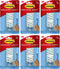 Command Large Hook, 6-Pack, Decorate Damage-Free, Holds 4 lbs (17093CLRES)