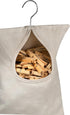 Handy Laundry Clothespin Bag - 11" x 15" - Holds 100 Medium-Sized Clothes Pins, Durable Canvas with Hook for Hanging