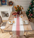 13 72 Inch Christmas Table Runner x for Dining Table, Boho Christmas Decorations, Coffee Table Runner with Handcrafted