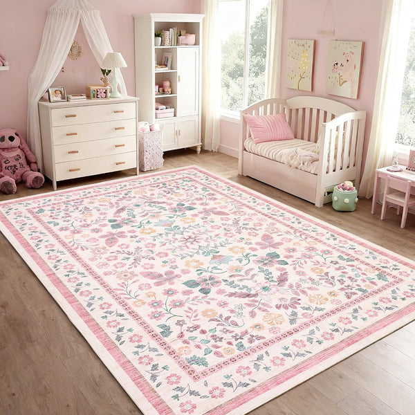 GarveeHome Area Rugs for Living Room 5x7 Machine Washable Rug Non Slip