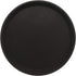 G.E.T. NS-1100-BK BPA-Free Non-Slip Plastic Round Serving Tray, 11", Black