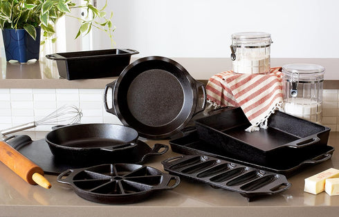 Lodge 10.25 Inch Cast Iron Baker’s Skillet