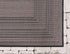 Unique Loom Outdoor Border Collection Area Rug, Multi Border, 2' 2" x 3' Rectangle, Gray/Black