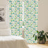 Lunarable Botanical Curtains, Vintage Doodle Pattern of Home Plants, 2 Panel Set for Living Room, 28" x 84", Eggshell