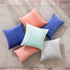 26x26 Inch Set 2 MIULEE Euro Sham Velvet Pillow Covers, of Large Square Decorative Pillows -Greyish White Super Soft