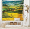 Lunarable Tuscan Tapestry, Idyllic Landscape of Tuscany Road and Cypresses, Fabric Wall Hanging Decor, 45" X 30"