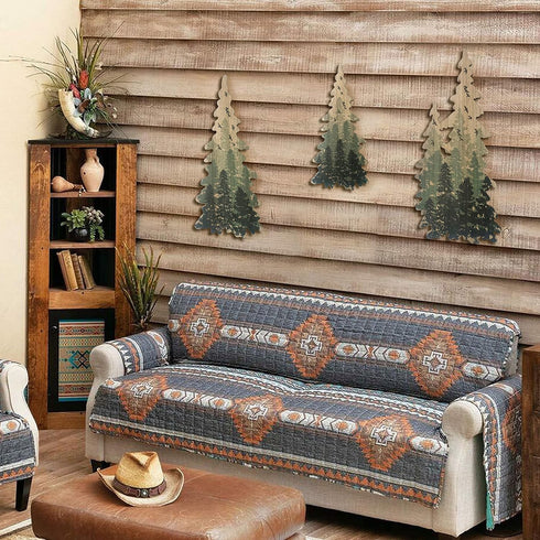 Limygus Woodland Wall Art Paintings - Set of 3 Bushes Wall Decorations
