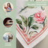 100% Cotton Kitchen Towel Campagne Maison d' Hermine, Set of 2, Super Soft, Quick Drying