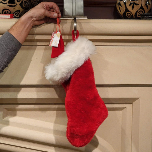 Ultimate Naughty List Lump of Coal Christmas Surprise! Plush Red Velvet Jewelry Bag Filled with Real Authentic Coal